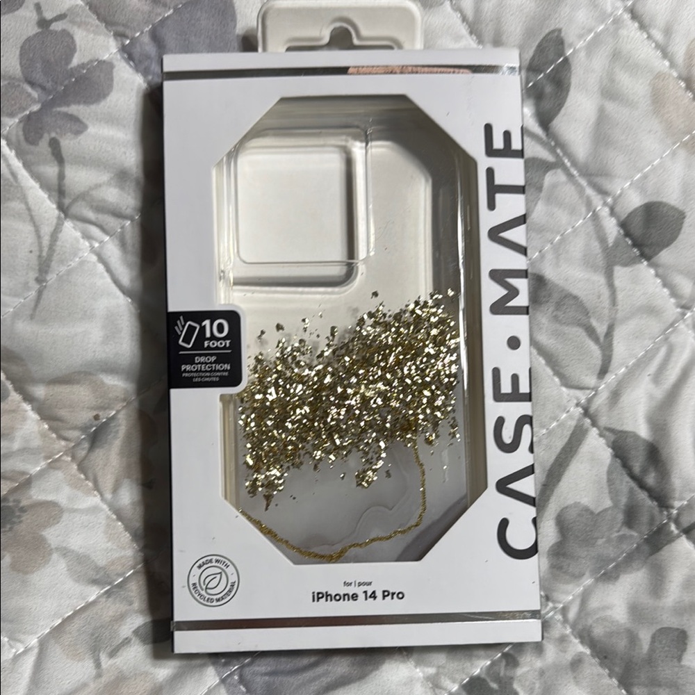 Case-Mate Gold iPhone 14 Pro Case